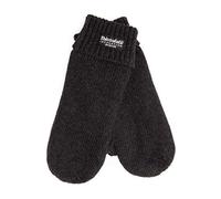 EEM mitaines de gants d'hiver pour femmes, 100% laine douce, doublure thermique Thinsulate, anthracite S