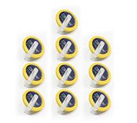 EEMB 10 Pack CR2032 Batterie 3V avec Tôle de Soudure Batterie au Lithium 2032 Batterie au Lithium pour Radio Capteur Gameboy Couleur Remplacer la Batterie du Jeu