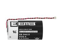 EEMB Batterie D-Size 3,6 V Compatible avec sirène extérieure sans Fil ALEXOR WT4911BATT ADT DSC ER34615M-T1 WT4911B WT8911 ER34615 19Ah Remplace pour LS-33600 TL-2300/4930/5930 SB-D01/D02 XL-200F