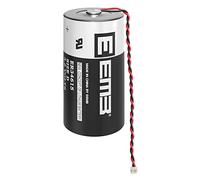 EEMB Batterie D-Size 3,6 V Compatible avec sirène extérieure sans Fil ALEXOR WT4911BATT ADT DSC ER34615M-T1 WT4911B WT8911 ER34615 19Ah Remplace pour LS-33600 TL-2300/4930/5930 SB-D01/D02 XL-200F
