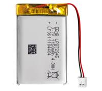 EEMB Batterie Lithium polymère 3,7V 1400mAh 112945 Batterie Rechargeable lipo avec connecteur JST avec VXI Blue Parrott - vérifier la polarité de l'équipement et du connecteur Avant l'achat