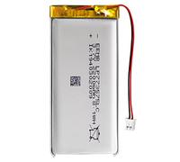 EEMB Batterie Lithium polymère 3,7V 2200mAh 773575 Batterie Rechargeable lipo avec connecteur JST avec VXI Blue Parrott - vérifier la polarité de l'équipement et du connecteur Avant l'achat