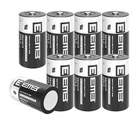 EEMB ER34615 D Cell 3.6V Batterie au Lithium Li-SOCL₂ Haute capacité Batterie Non Rechargeable LS-33600 SB-D02 XL-205F pour Machine-Outil CNC, Programmeur, Machine de Moulage par Injection etc. (8)