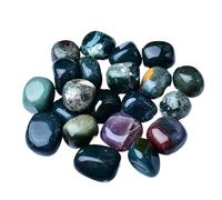 Een Aquarium, een Steen... Pierre à Rouler en Agate cristalline for Aquarium, Gravier Multicolore, 2-3 cm, 500 g/1000 g(2-3cm500g)