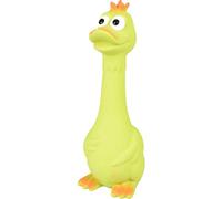 Eend Hondenspeelgoed Latex 8 x 6.5 x 21 cm Groen