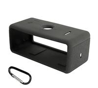 Eeneme Étui de transport en silicone compatible avec haut-parleur Bluetooth Emberton, étui de protection portable en silicone avec connecteurs (haut-parleur non inclus)