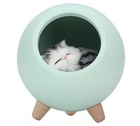 Eeneme Veilleuse à LED pour petit animal domestique - Lampe d'ambiance pour chambre à coucher - Vert