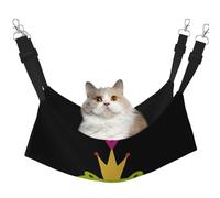 eeprty Crown Frog Hamac pour animal domestique, chaud pour animal domestique, tapis doux à suspendre pour chat
