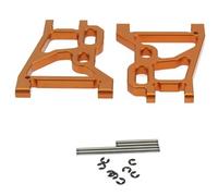 EEQANAO Bras de Suspension inférieur arrière en Alliage for Voiture radiocommandée, modèle réduit de Voiture de Loisir 1/10, Buggy de Course Fs for Buggy Truggy(Orange)