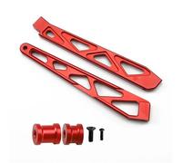 EEQANAO for RCA-WD ARA320620 Alliage châssis Renfort for 1/7 for ARR-MA for MOJ-AVE 6S for BLX ARA7604V2 ARA7204 pièces de Mise à Niveau(Rot)