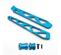 EEQANAO for RCA-WD ARA320620 Alliage châssis Renfort for 1/7 for ARR-MA for MOJ-AVE 6S for BLX ARA7604V2 ARA7204 pièces de Mise à Niveau(Blau)
