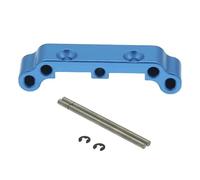 EEQANAO Support de goupille de charnière de Bras Triangulaire Avant et arrière for modèle de Voiture RC 1/10 for Him-OTO for E10XB E10XBL E10DB E10DBL E10SC(Blau)
