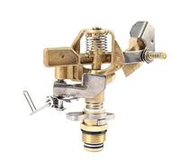 EEQANAO Tête de pulvérisation en cuivre Arroseur à 360 degrés Expérience d'arrosage Personnalisable Pulvérisateur Rotatif à 360 degrés Pulvérisation à Impulsion