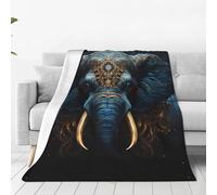 Eerie Couverture en micro polaire ultra douce et chaude pour toutes les saisons, pour le bureau, pour enfants et adultes