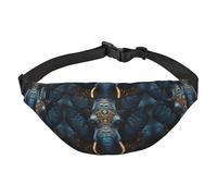 Eerie Elephant Sac banane de voyage tendance, convient pour le sport, la course à pied, le cyclisme, les voyages, la pêche, grand sac banane pour garçons