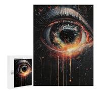 Eerie Eye Painting Artwork-3 Puzzle 1000 Pièces Educa Jouet en Bois Cadeau Unique Décoration Intérieure Jeu Éducatif Challenge Toy Adultes Et Enfants À Partir De 14 Ans 500 PCS