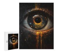 Eerie Eye Painting Artwork Puzzle 1000 Pièces Educa Jouet en Bois Cadeau Unique Décoration Intérieure Jeu Éducatif Challenge Toy Adultes Et Enfants À Partir De 14 Ans 500 PCS