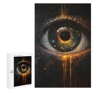 Eerie Eye Painting Artwork Puzzle 1000 Pièces Educa Jouet en Bois Cadeau Unique Décoration Intérieure Jeu Éducatif Challenge Toy Adultes Et Enfants À Partir De 14 Ans 1000 PCS