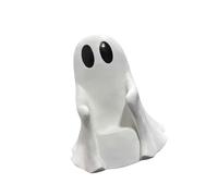 Eerie Ghosty Porte-boissons sur le thème d'Halloween en résine pour bureau décoratif et fonctionnel