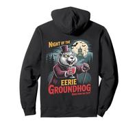 Eerie Groundhog Rongeur Halloween Sweat à Capuche