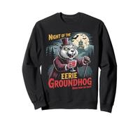 Eerie Groundhog Rongeur Halloween Sweatshirt