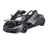 EERXKMWML Moulage sous Pression 1:24 pour 720S Modèles Réduits Voitures Alliage Simulation Véhicules Pré-construits Exposition Collection Souvenirs(Black)