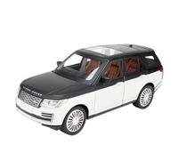 EERXKMWML Moulage sous Pression 1:24 pour Land Rover Range Rover Modèles Réduits Voitures Alliage Simulation Véhicules Pré Construits Exposition Souvenirs(White)