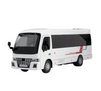 EERXKMWML Moulage sous Pression 1:32 pour Coaster Modèles Réduits Voitures Alliage Simulation Véhicules Pré-construits Exposition Collection Souvenirs(White)