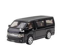 EERXKMWML Moulage sous Pression 1:32 pour HIACE Modèles Réduits Voitures Alliage Simulation Véhicules Pré-construits Exposition Collection Souvenirs(Black)