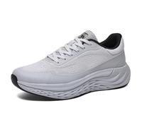 Eestfy Baskets Running Mixte Légères Mesh Respirant Semelle EVA pour Jogging Urbain Fitness et Usage Quotidien,Gris,39 EU