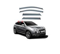 EESWCSZZ3 Deflecteur Voiture pour Peugeot 4008 MK1 2012-2017 PC, Déflecteurs Latéraux Protection Contre la Pluie Fenêtre de Voiture Aérodynamiques