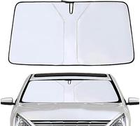 EESWCSZZ3 Pare Soleil Voiture Pare Brise Avant pour BMW 3 Series Travel E91 2005-2011, Bloque Les Rayons UV Protecteur De Pare-Soleil Pare-Soleil De Fenêtre Avant,White