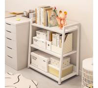 Éétagère Garage Au Sol Etagere Rangement, Étagère Simple, Rangement Chambre, Étagère De Présentation pour La Maison, Étagère De Rangement Robuste, Etagere Charge Lourde(White,69cm/27.1in)