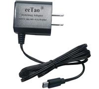 eeTao Chargeur USB C 5 V pour mini pistolet de massage arboleaf CM40A CM20C | Renpho Masseur musculaire 2000 mAh Batterie rechargeable DC5 V USB Type C Remplacement Câble Adaptateur Cordon