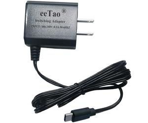 eeTao Chargeur USB C 5 V pour mini pistolet de massage arboleaf CM40A CM20C | Renpho Masseur musculaire 2000 mAh Batterie rechargeable DC5 V USB Type C Remplacement Câble Adaptateur Cordon