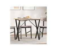 Eettafelpoten X-frame 80x40x73 cm gietijzer357909
