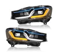 EEUNKT Phare de voiture à éclairage automatique compatible avec le modèle X3 F25 au xénon et les anciens modèles mis à niveau vers Full LED et X4 F26 à