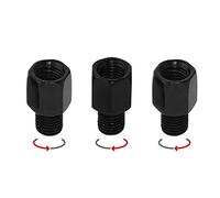 Eevermotor Adaptateur de rétroviseur de moto Vis de rétroviseur de scooter du filetage M10 à droite au filetage M10 à gauche/filetage à droite
