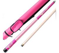 EEYJEMUT Pool Billard Queue 57 Zoll 10,5 mm Spitze 530 - 567 g 1/2 Ahorn-Pool-Queue-Set, Entworfen Für Billardclubs/B/Pointe de 10,5 mm