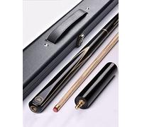 EEYJEMUT Pool Billard Queue 57-Zoll-538,6 g Billard-Queue-Set und Zubehör, 3/4-Gelenkiges Snooker-Queue Mit 10-Mm-Spitze, Entworfen Für Billardclubs, Geeignet Für Bars/B/10mm Tip