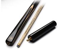 EEYJEMUT Pool Billard Queue 57-Zoll-538,6 g Klassiker-Pool-Queue, 3/4-Gegliedertes Snooker-Queue Mit 10-Mm-Spitze, Entwickelt Für Billardclubs/a/Pointe 10mm