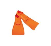 Flipper SwimSafe 1150 - Palmes de natation pour enfants, couleur orange, taille 34 - 35, en caoutchouc naturel, comme aide à la natation et à la baignade
