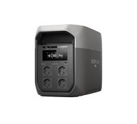 EF ECOFLOW DELTA 3 Max Station d'alimentation portable, batterie LiFePO 2048 Wh, sortie X-Boost 2400 W (renouvelée)