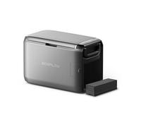 EF ECOFLOW GLACIER Classic 45L réfrigérateur congélateur portable avec batterie de 298 Wh, glacière 2 zone pour voiture, refroidissement autonome 39 h, pour camping, voyages, pêche et hors réseau