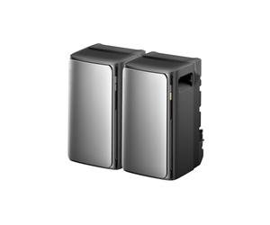 EF ECOFLOW Stream Ultra et AC Pro Batterie de 3,84kWh pour kit solaire, double port CA 2300W, 6000 cycles de charge, Plug & Play, extensible jusqu'à 11,52kWh, Plug & Play, TOU, contrôle intelligent AI