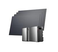 EF EcoFlow Stream Ultra X et AC Pro, 5,76 kWh pour kit Solaire avec 4 Panneaux solaires de 450 W, entrée Solaire 2 800 W (4 MPPT), Ports CA Doubles 2300 W, Batterie LFP 6000 Cycles, contrôle par IA