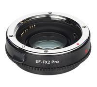 EF-FX2 Pro Adaptateur d'objectif autofocus Compatible avec Canon EF Objectif vers caméras Fuji X-Mount X-A1/2/3/5/10/20, X-T1/2/3/10/20/100, X-E1/2/2S/3, X-PRO1/2, X-H1