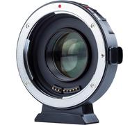 EF-M2II Adaptateur d'objectif Auto-Focus 0,71x Speed-Booster Compatible avec Canon EF Objectifs vers Caméras M4/3 Iumix/oIympus/BMPCC (MFT-Mount)