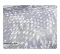 EF100 400 II Premium Camera Lens Stickers 3M Decal Vinyl round Cover Skin Film pour IL EF 100-400mm F4.5-5.6L IS II USM - Type Mamba Grey White