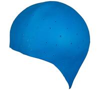 Efa Bonnet à mèches en caoutchouc Bleu